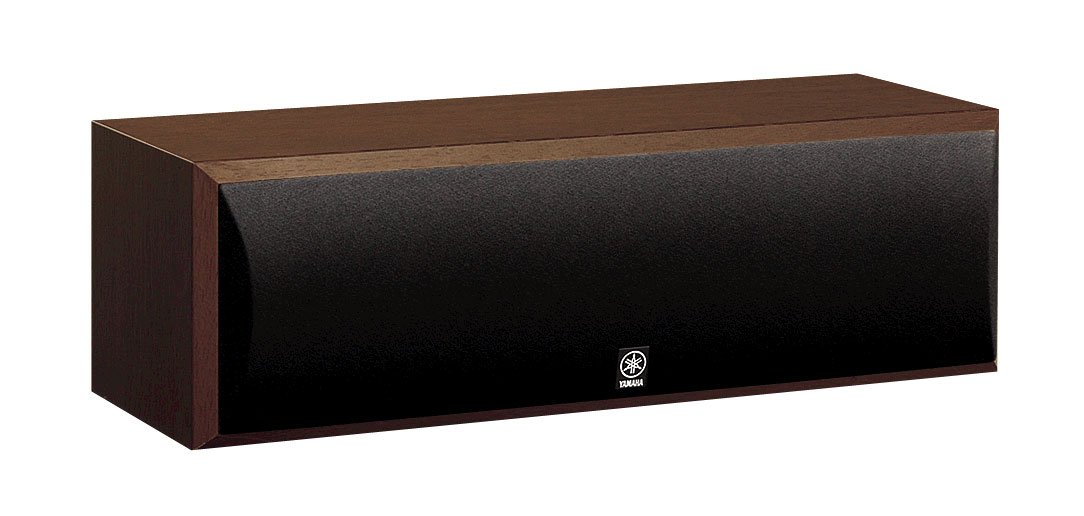 Yamaha センタースピーカー NS-C210 ブラック ハイレゾ音源対応】2ウェイ センタースピーカー（1台/ブラウンバーチ